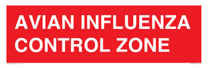 AVIAN INFLUENZA CONTROL ZONE